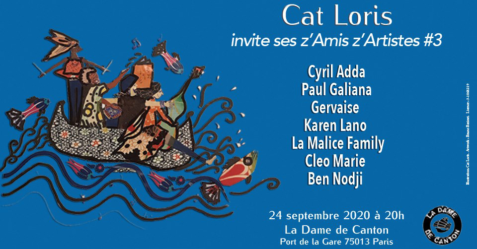 Cat Loris invite ses z’Amis z’Artistes #3