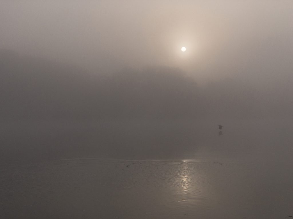 Monet impressionné par les brumes de Loire © Gilles Crampes