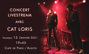 Paul Galiana accompagne Cat Loris au Café de Paris l'Audito - 15 Janvier 2021 - 19h45 © Marylène Eytier